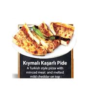 Kıymalı Kaşarlı Pide