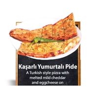 Kaşarlı Yumurtalı Pide